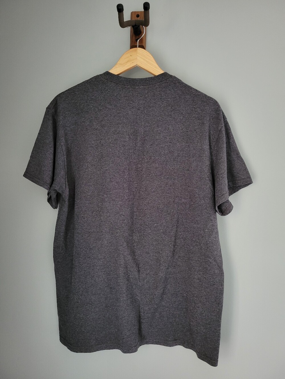 Philadelphia Eagles Size L Vintage Logo Gray Kelly Green NFL Team Apparel - Picture 4 of 4